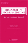 Research in Sports Medicine雜志封面